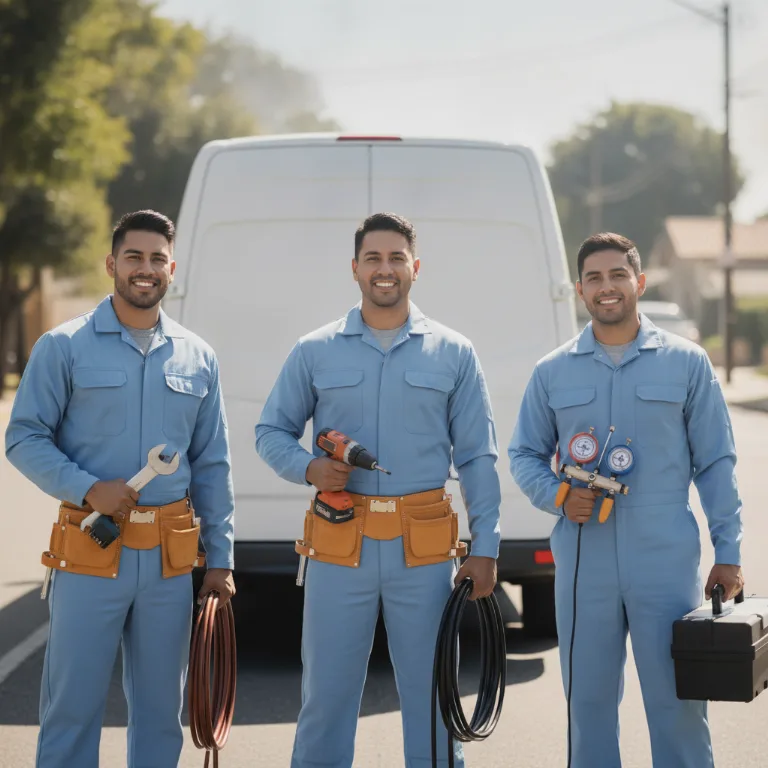 Instalador de Bomba de Calor equipe em Uberlandia